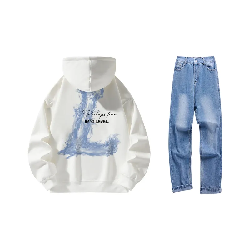 LEVEL Sweatshirt Sets Unisex-22