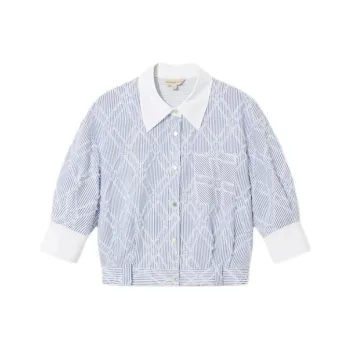 Goodland Shirt Women's Blue White