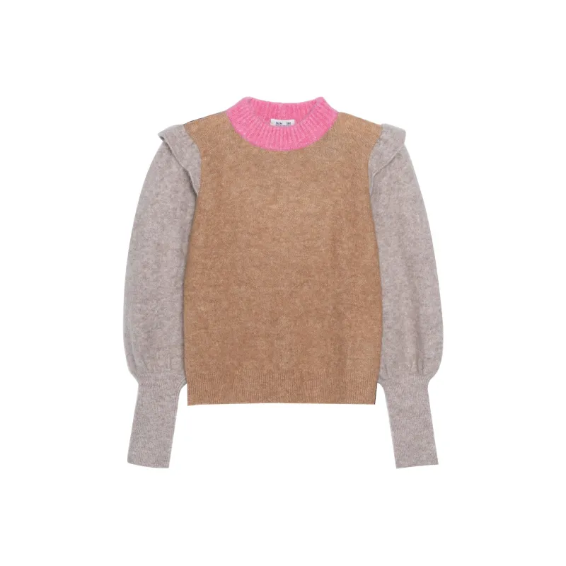 BAUM UND PFERDGARTEN FW23 Sweater Women's Khaki-0