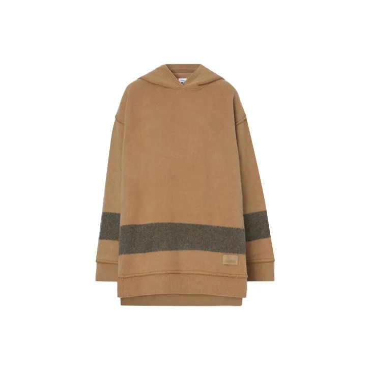 Burberry Cashmere Sweaters Women's Camel-0