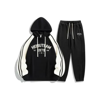 HEISU Sweatshirt Sets Men
