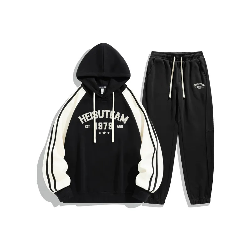 HEISU Sweatshirt Sets Men-0