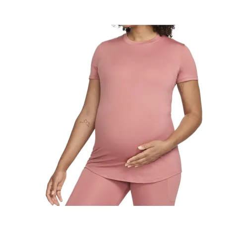 Nike M One Women's Dri-FIT Slim-Fit Short-Sleeve Top Maternity