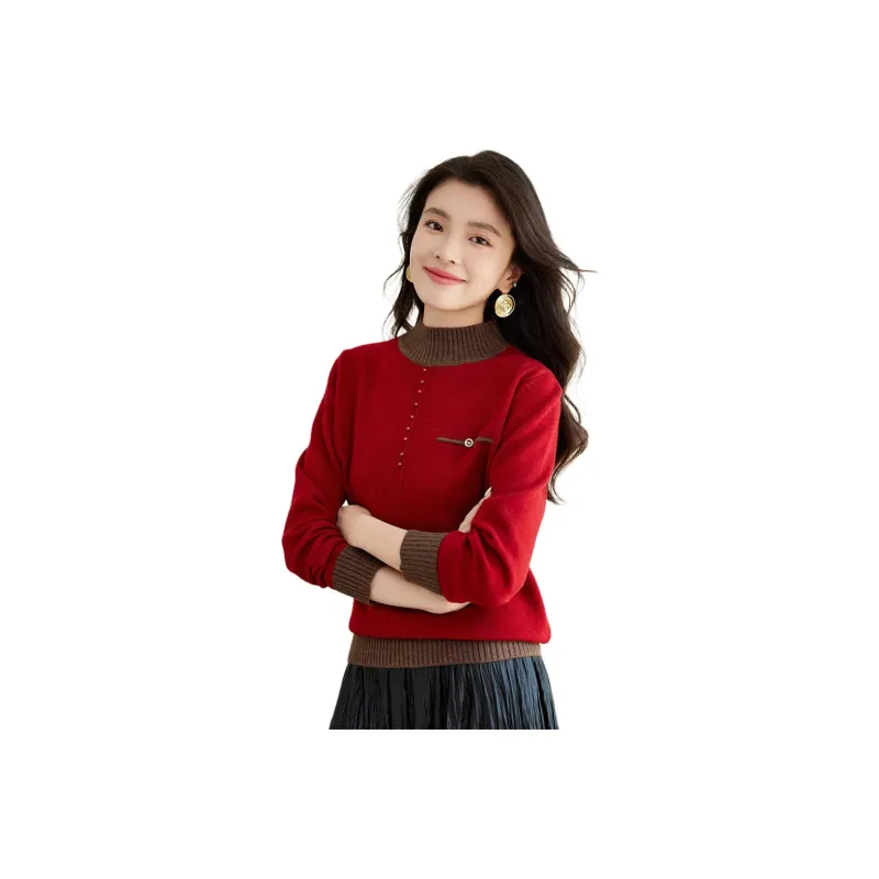 CARBAMMI Sweater Women's Burgundy-0