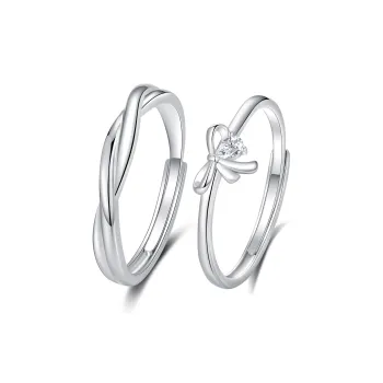 SEVEN COOK 999 Fine Silver Rings Unisex