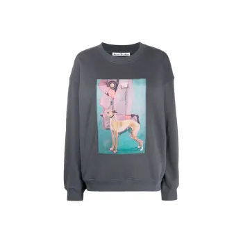 Acne Studios Sweatshirts Women's Slate Gray