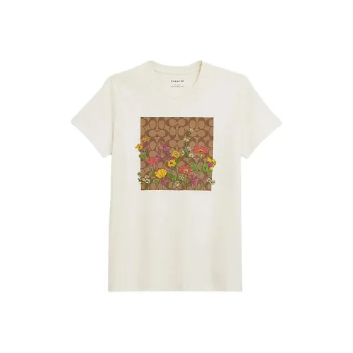 COACH SS24 T Shirt Women's White