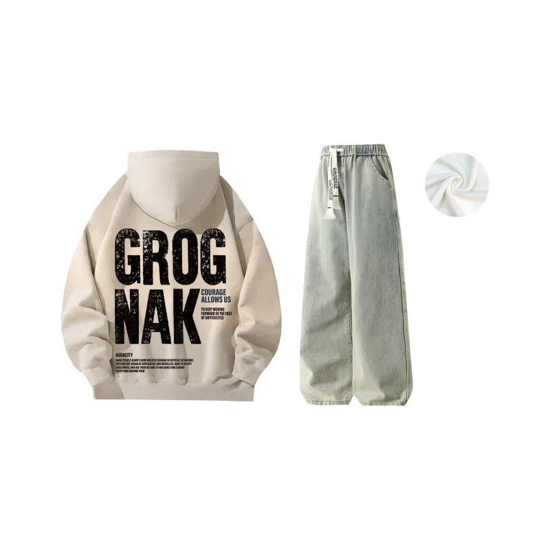 GROGNAK Sweatshirt Sets Unisex-56