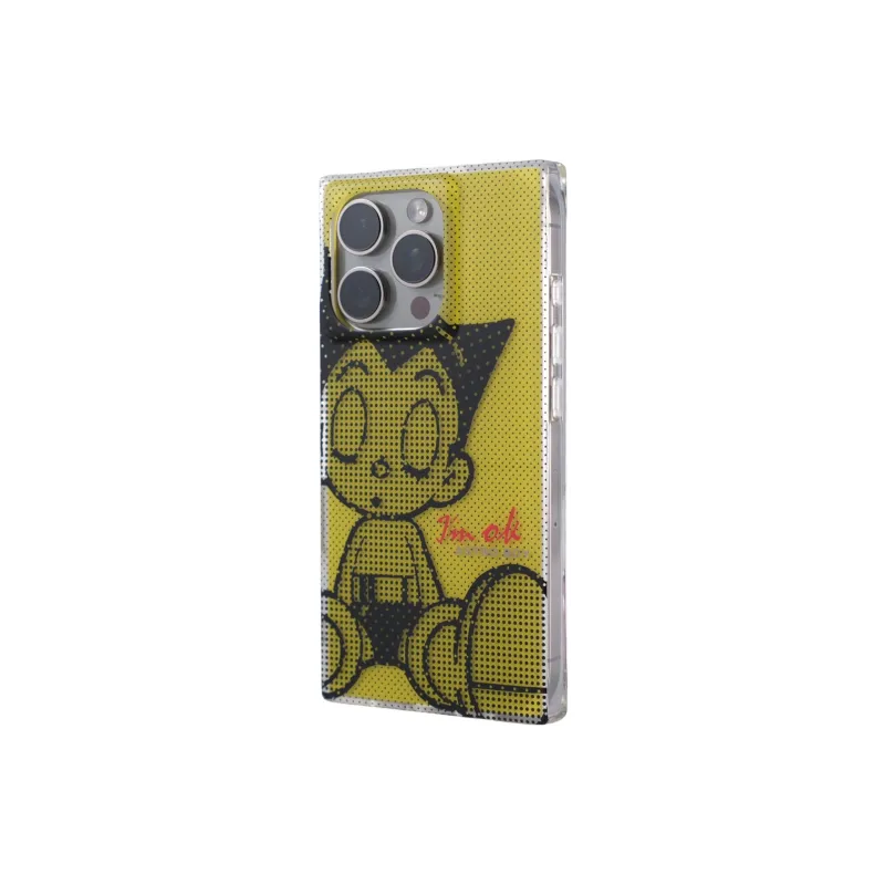 DEPA PC Material Square Right Angle Trendy And Cool Phone Cases Compatibility With Apple 12 16 Collection Cartoon-1