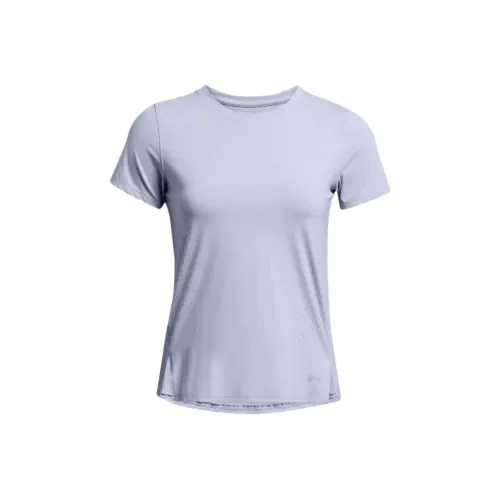 Under Armour T Shirt Women's Light Blue Purple