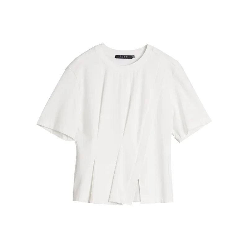 ELLE T-Shirts Women's White-0