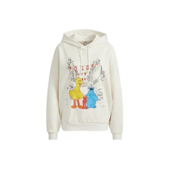 Sesame Street X Adidas Neo Sesame Street Co branded Collection Sweatshirts Women's White