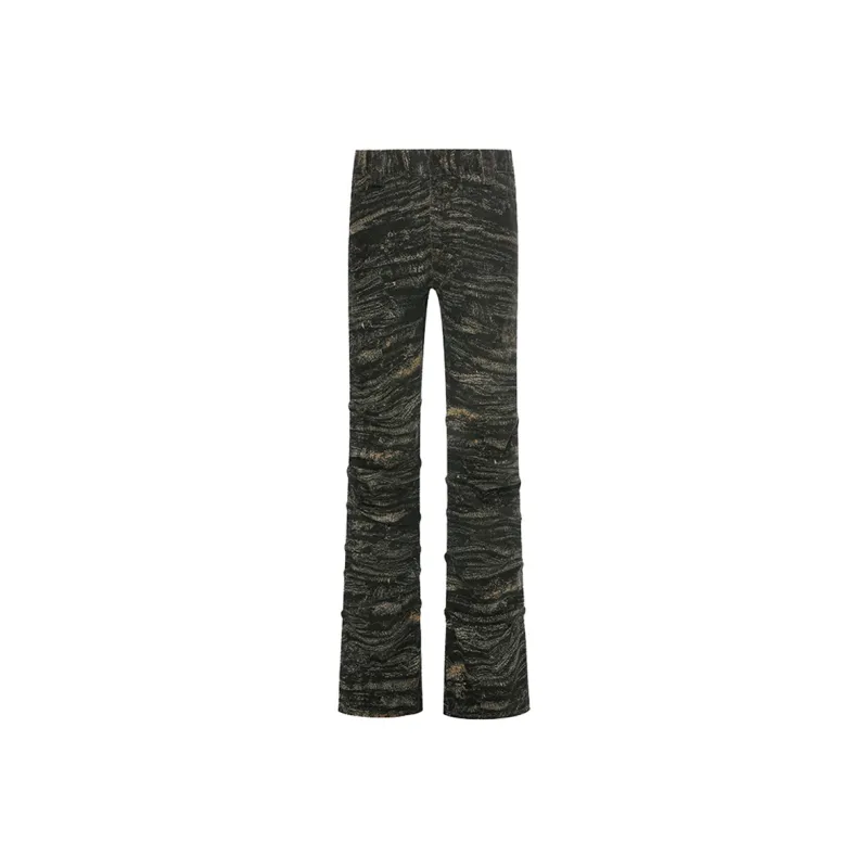 COOLALPACA Slim Fit Bootcut Casual Pants Unisex-0