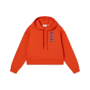 LACOSTE Logo-appliqué Hoodie