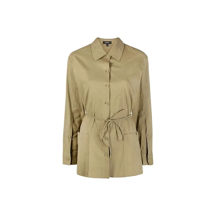THEORY Shirts Women's Green-0