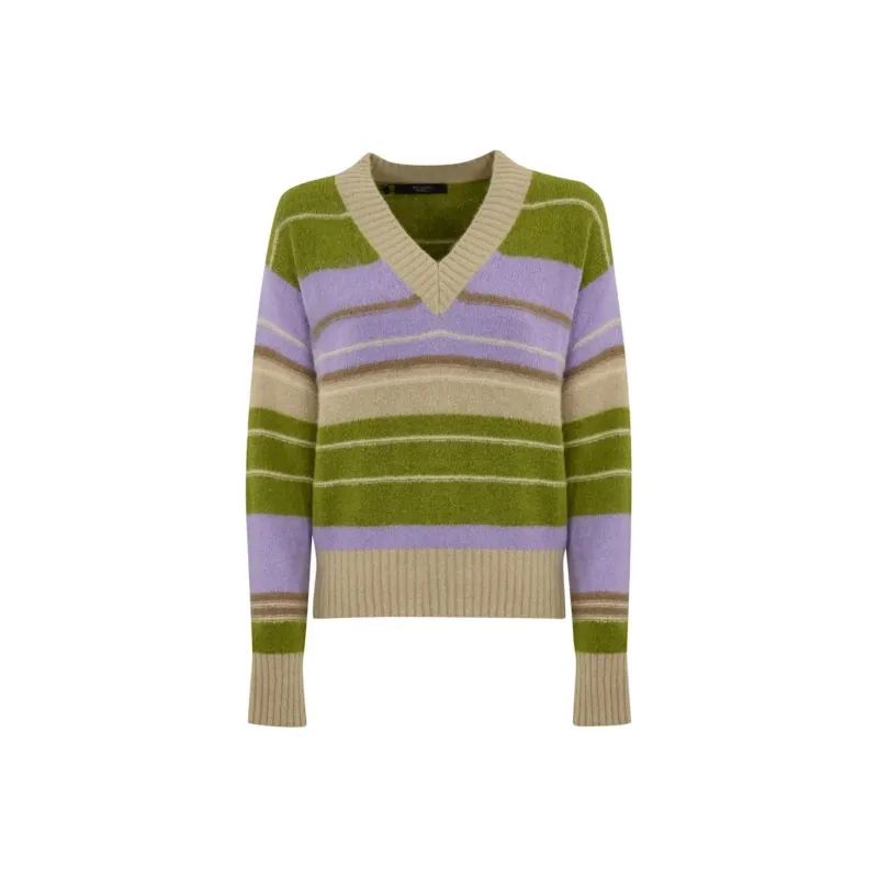 WEEKEND MaxMara V Neck Long Sleeved Jumper-0