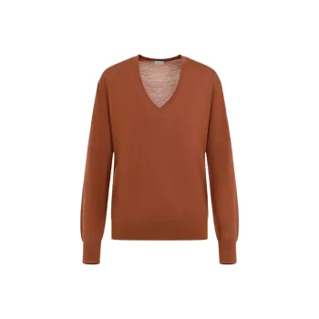 DRIES VAN NOTEN V Neck Knitted Jumper