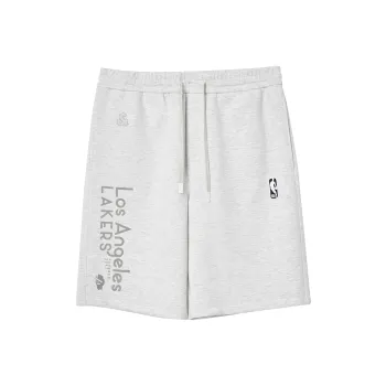 Nba X JACK&JONES Casual Shorts Men G01 Lime Gray Heather Gray