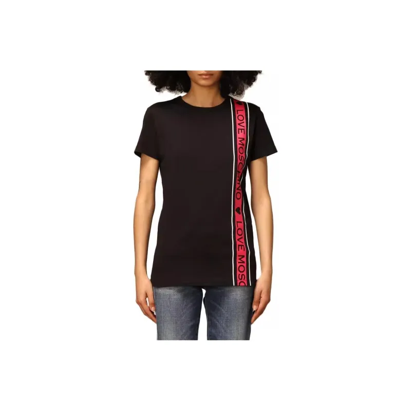 LOVE MOSCHINO T Shirts Women's Black-0