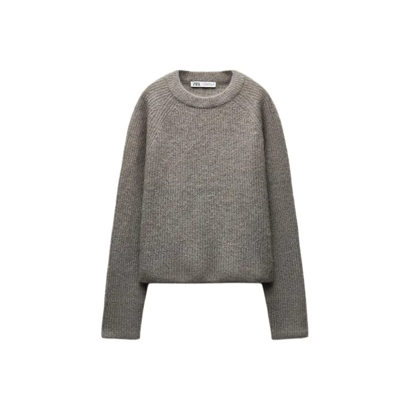 ZARA Sweater Women's Pearl Gray-0