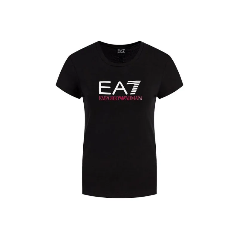 EMPORIO ARMANI EA7 T Shirts Women's Black-0