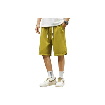 Tonlion Casual Shorts Men's Grass Green
