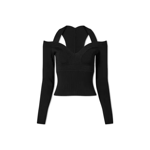 Alexander McQueen Cut Out Detailed Top