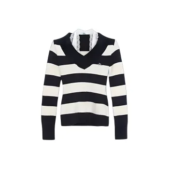 WEEKEND HUB Sweater Women's Navy Blue