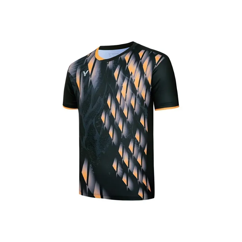 VICTOR Badminton Jersey Unisex Black-0