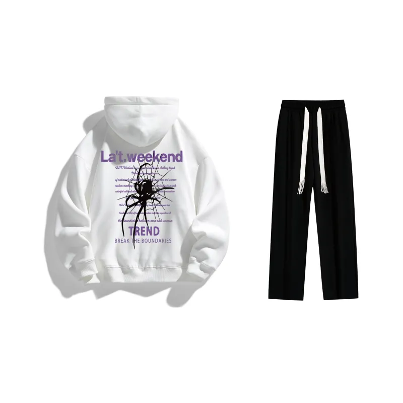 LA'T.WEEKEND Sweatshirt Set Unisex-20