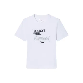 DKNY T-Shirts Women's White