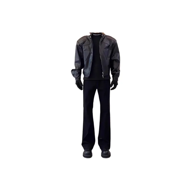CORNILOT Casual Pants Unisex Black-0