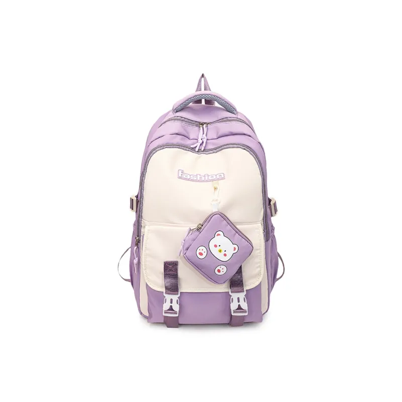 OUZIHUANG Oxford Backpack Women's Multicolor-3