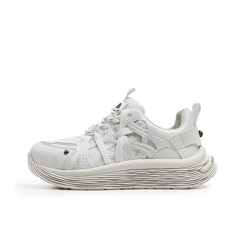 Yi Jiabao Anti Slip Wear Resistant Low Top Chunky Sneakers Men's-5