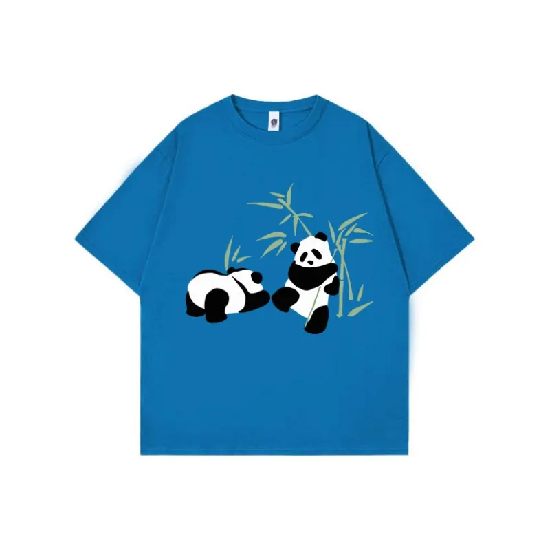 PANDA BASE T Shirts Women's-10