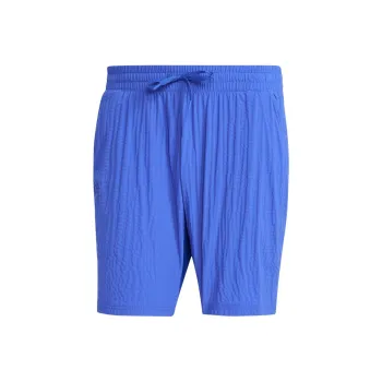 Adidas Free Shipping With AdiClub Tennis Pro 7-inch Seersucker Shorts