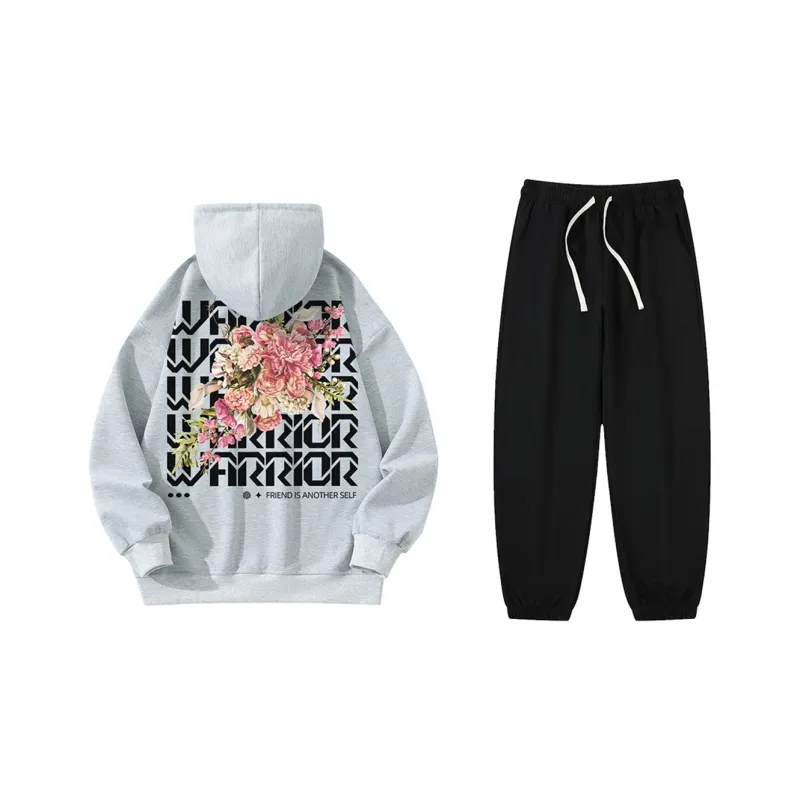 WARRIOR Sweatshirt Sets Unisex-14