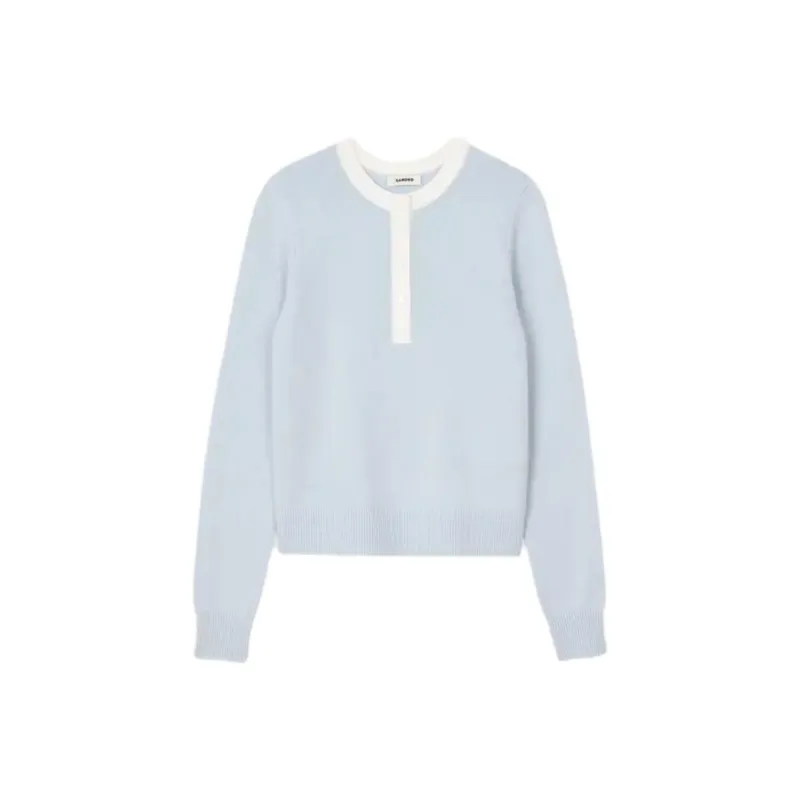 Sandro Sweater Women's Sky Blue-0