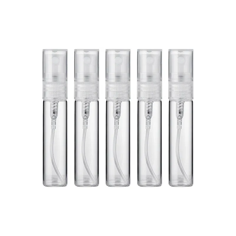 Goodgudi Mini Glass Perfume Refill Bottles 10ml Glass High End Portable Sample Dosing Tool Fine Spray Empty Bottle-0