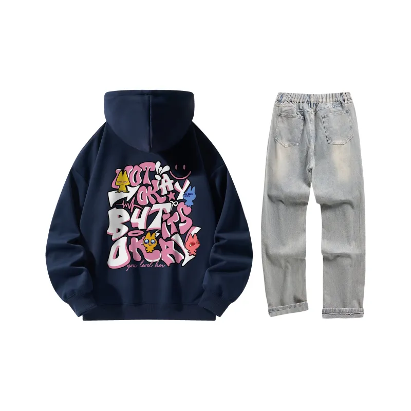 LEVEL Sweatshirt Sets Unisex-18