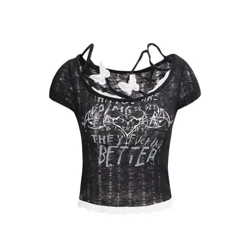 ABCMININ Regular T Shirt Women's