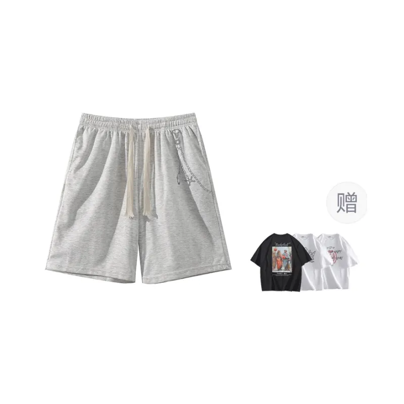 BRUMAIRE Casual Shorts Unisex Black-4