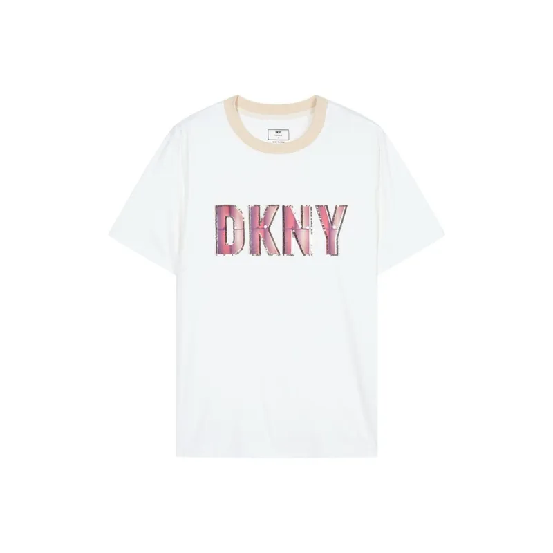 DKNY T-Shirts Women's White-0