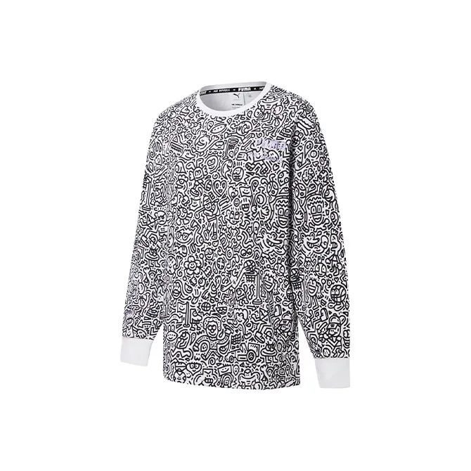 PUMA MR DOODLE Sweatshirts Women's White-0