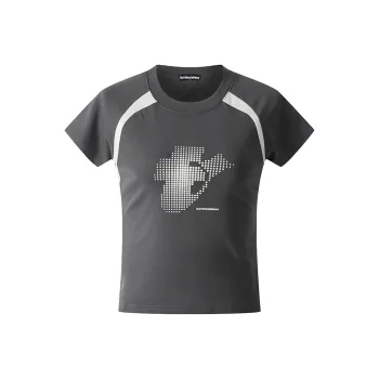 TURNTHETABLES Raglan Sleeve T Shirt Women's