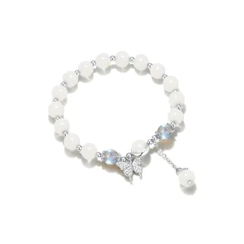 SHK Bodhi Seed Colored Glaze Beaded Bracelet Women's