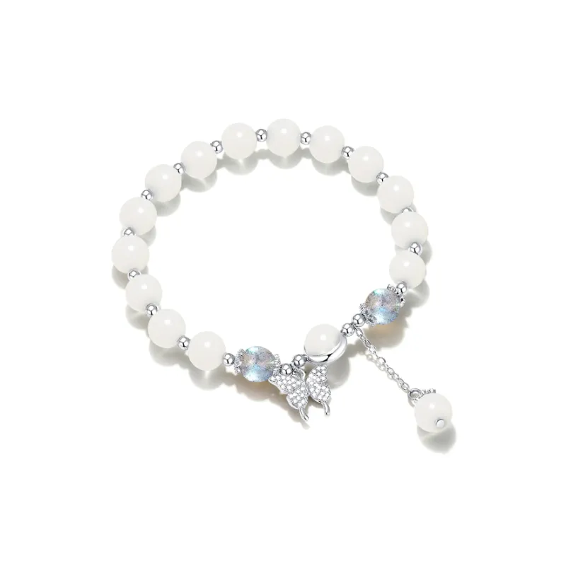 SHK Bodhi Seed Colored Glaze Beaded Bracelet Women's-0
