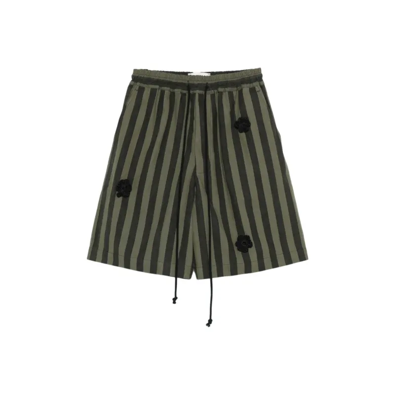 SONG FOR THE MUTE Daisy Bermuda Shorts-0