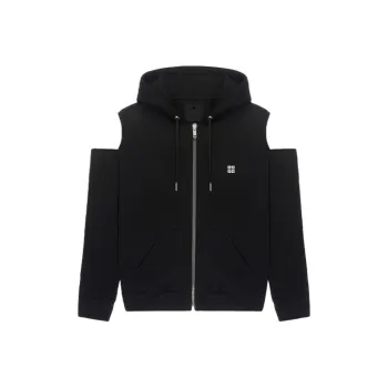 Givenchy 4G Zipped Hoodie 'Black'