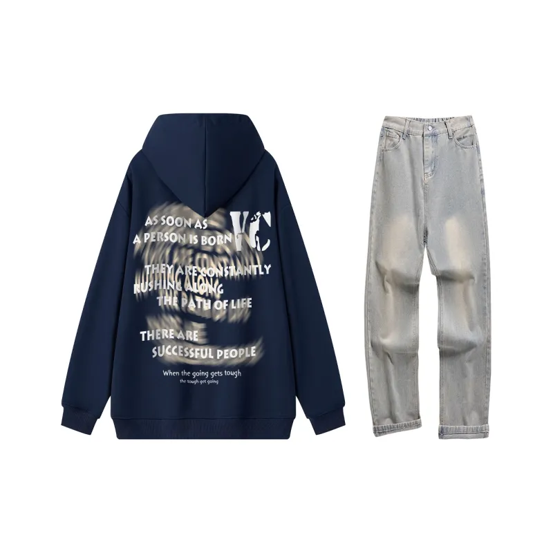 VniVerseVClub Sweatshirt Set Unisex-16